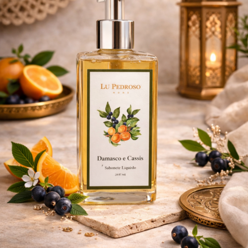 Sabonete Líquido - Damasco e Cassis