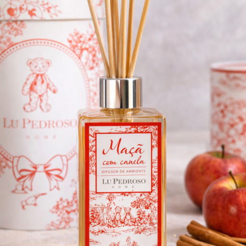 Difusor de Ambiente 250ml - Maçã com Canela