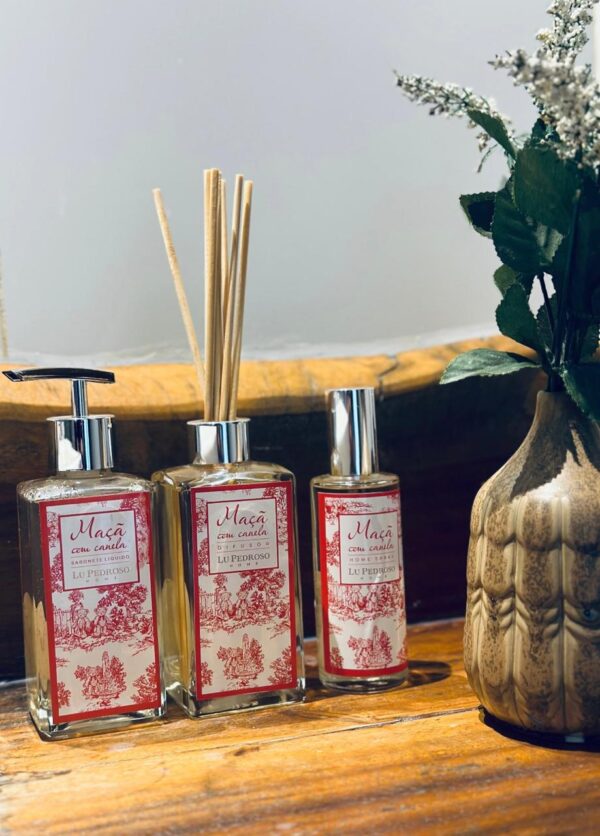 Difusor de Ambiente 250ml - Maçã com Canela