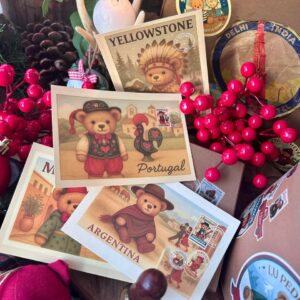 Christmas Journey Postcard