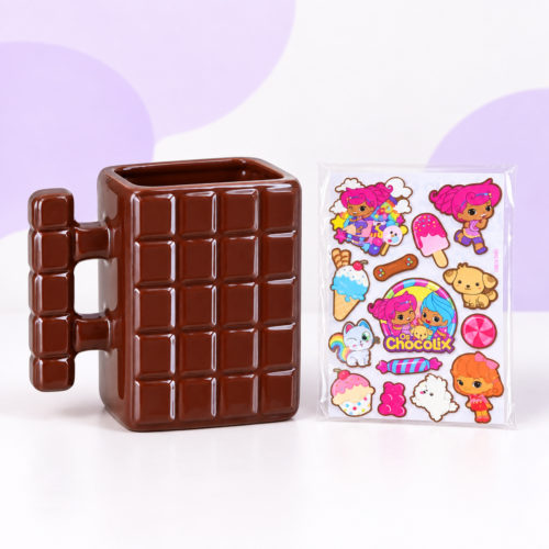 Caneca Barra de Chocolate para Personalizar – Os Chocolix