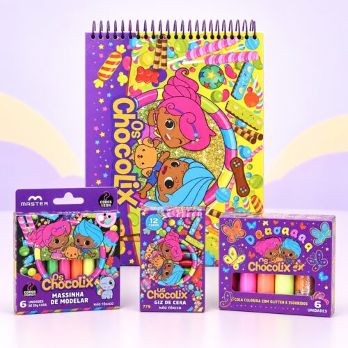 Kit Criativo Os Chocolix